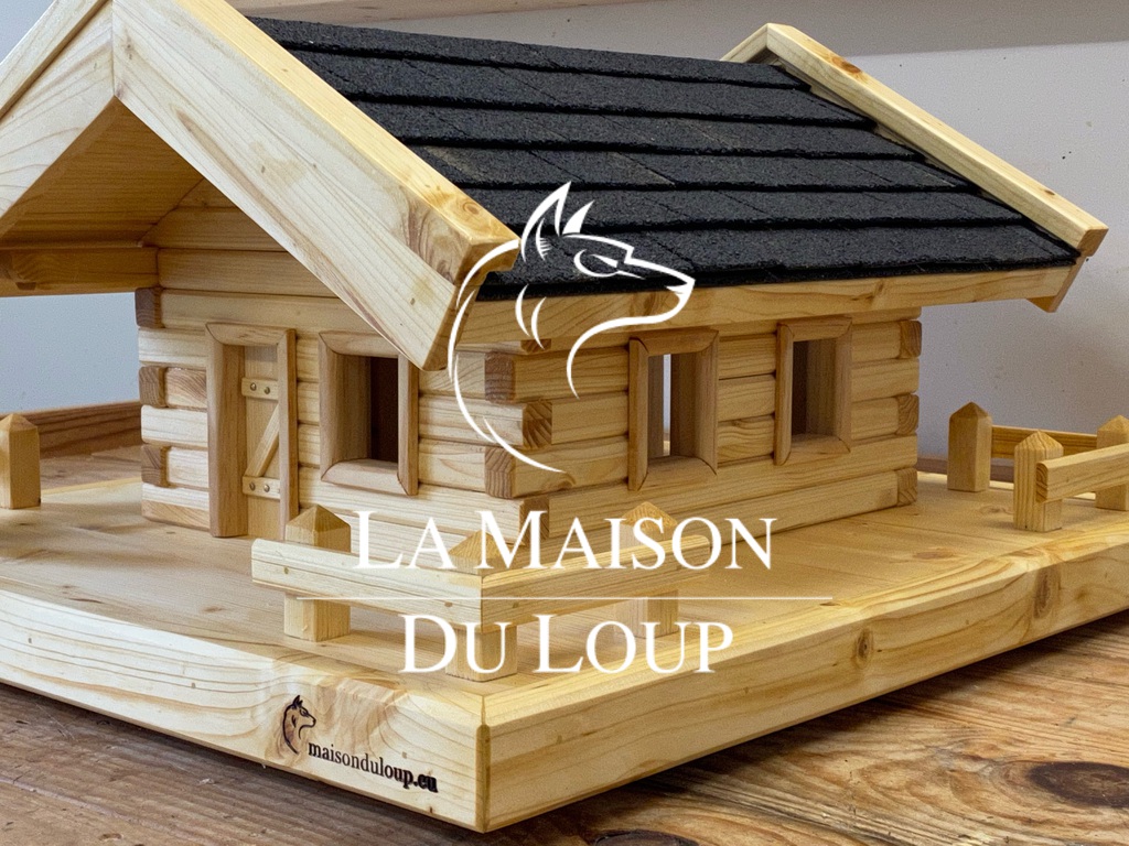 Chalet d'oiseaux - Maison du Loup - Fabriqué en France