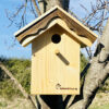 Nest box Adèle for small birds, solid wood, rustique